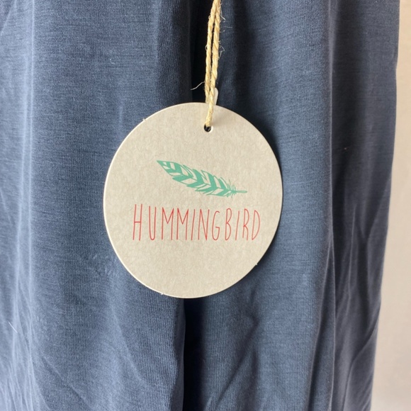 Black Modal Fiber tank by Hummingbird. Criss cross design. - Picture 10 of 10